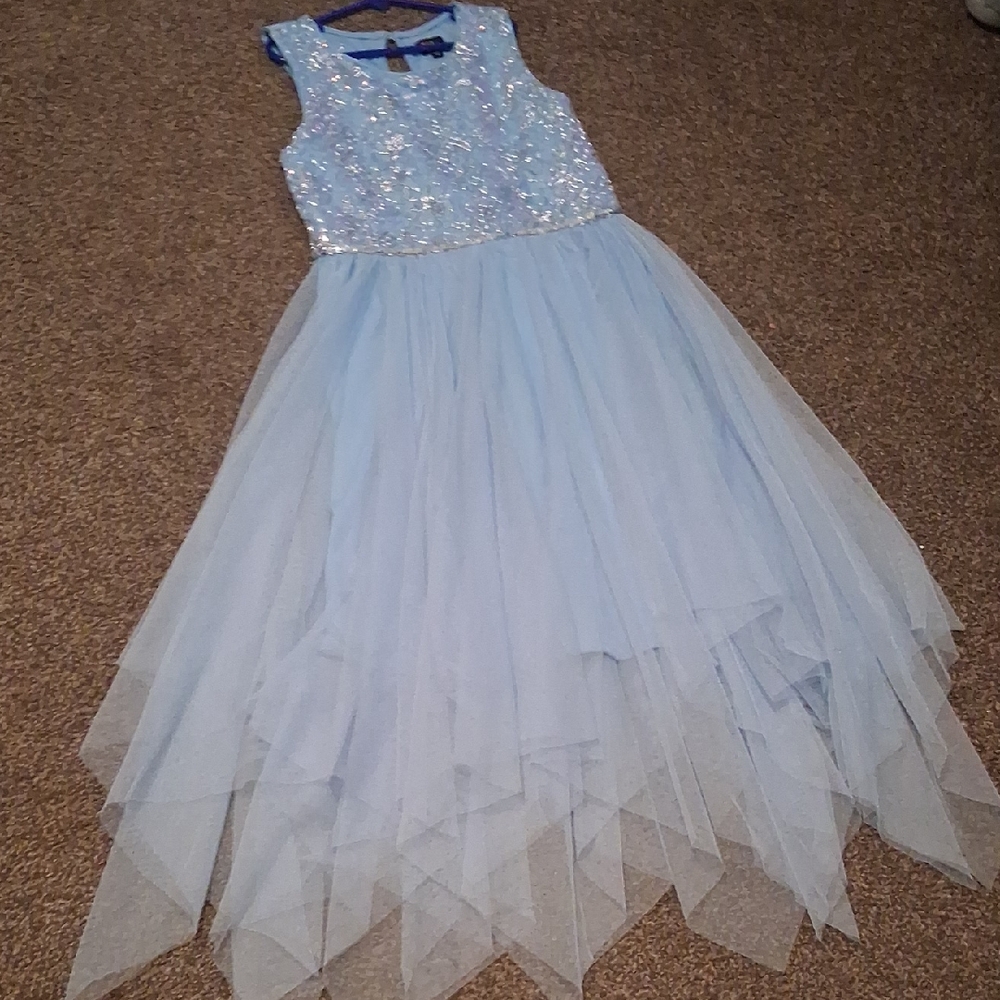 Lilt Sparkling Blue Formal Dress